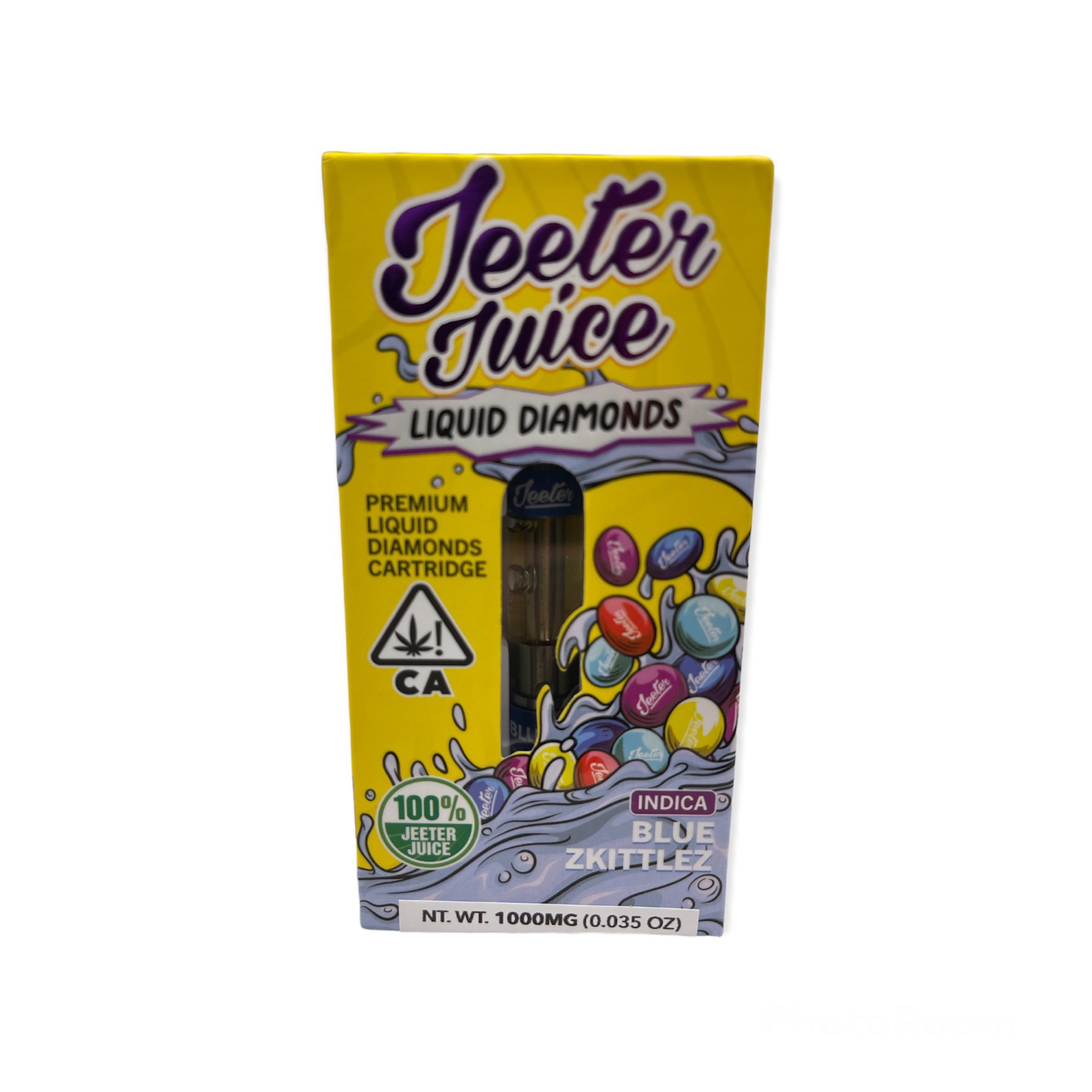 JEETER JUICE 1G VAPE CARTRIDGE BLUE ZKITTLEZ (510 THREAD)